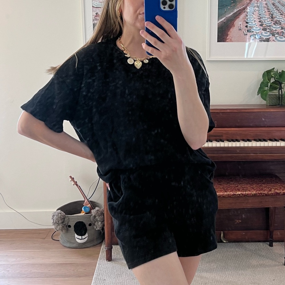 Black Waffle Set